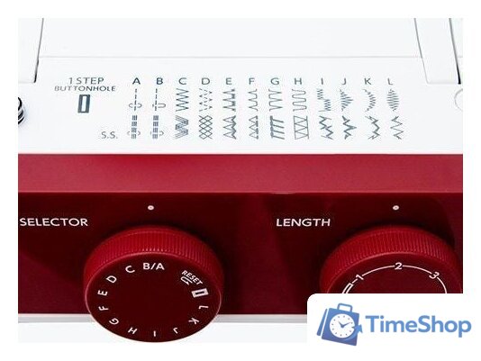 Электромеханическая швейная машина Janome 1522RD - Изображение №8 — Интернет-магазин Time-Shop