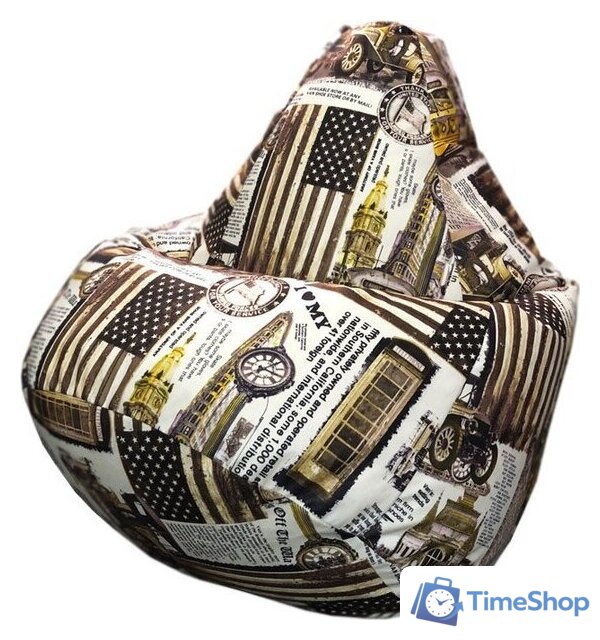 Кресло-мешок Flagman Груша Макси Г2.5-145 Traffic 4 - Изображение №1 — Интернет-магазин Time-Shop