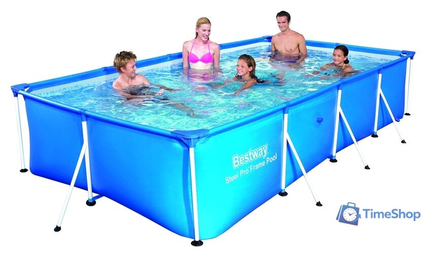 Каркасный бассейн Bestway 56405 (400х211х81) - Изображение №1 — Интернет-магазин Time-Shop