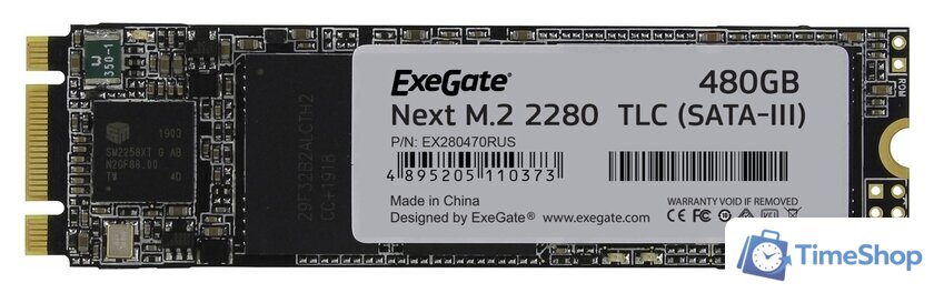 SSD ExeGate Next 480GB EX280470RUS - Изображение №1 — Интернет-магазин Time-Shop