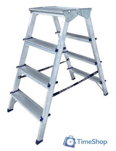Лестница-стремянка Алюмет ADK 6204 (2x4 ступени) - Изображение №1 — Интернет-магазин Time-Shop