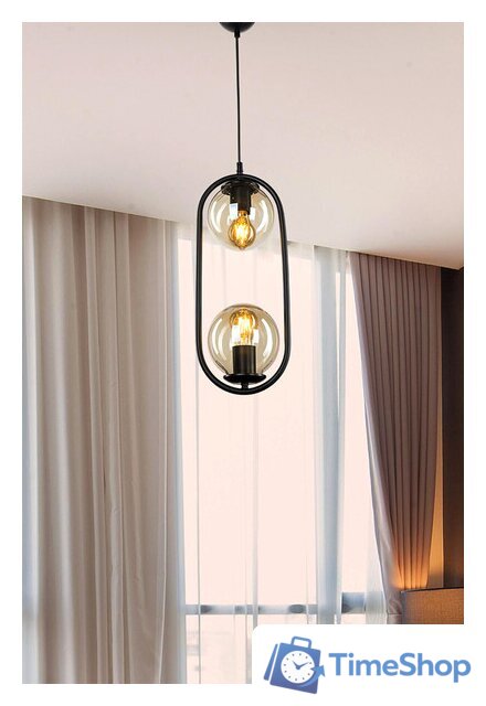 Подвесная люстра Toplight Kerrie TL1609H-02BK - Изображение №3 — Интернет-магазин Time-Shop