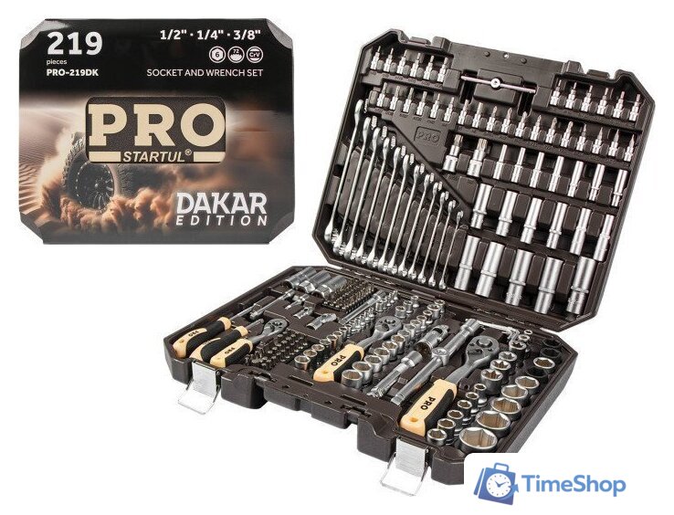 Универсальный набор инструментов Startul Pro Dakar PRO-219DK (219 предметов) - Изображение №2 — Интернет-магазин Time-Shop