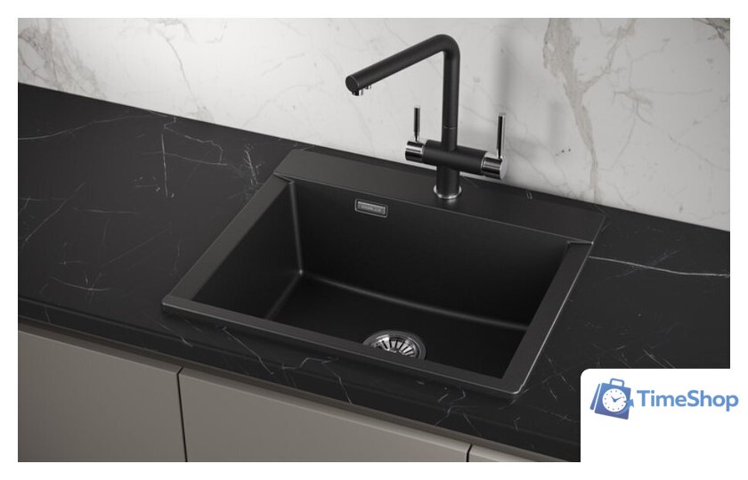 Кухонная мойка Granula ES-5804 (шварц) - Изображение №3 — Интернет-магазин Time-Shop