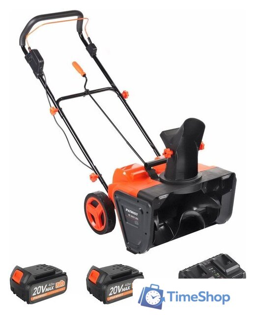 Снегоуборщик Patriot PE 2842 UES (с 2-мя АКБ) - Изображение №2 — Интернет-магазин Time-Shop