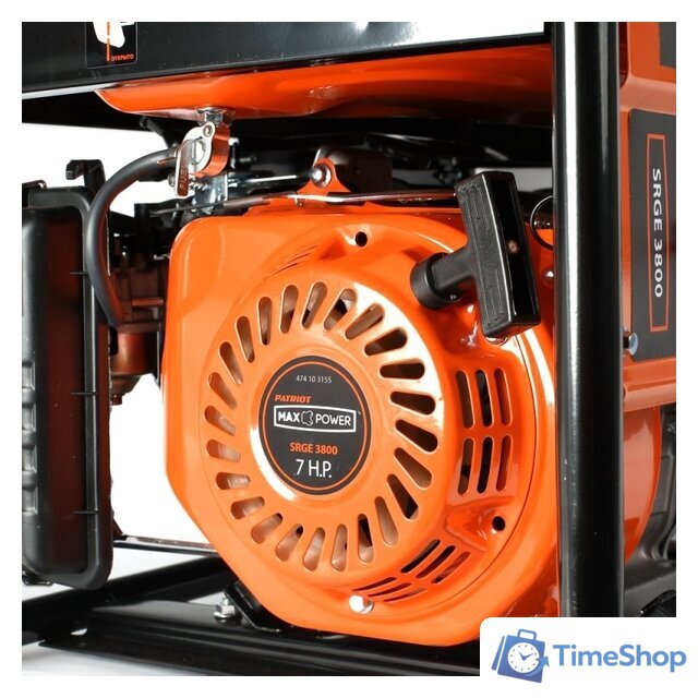 Бензиновый генератор Patriot Max Power SRGE 3800 - Изображение №5 — Интернет-магазин Time-Shop
