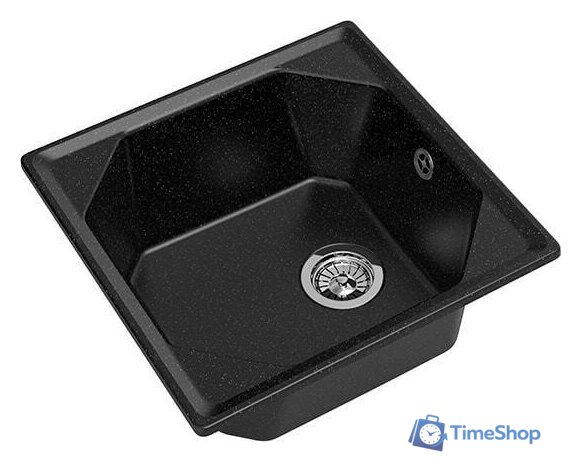 Кухонная мойка GranFest GF-U-500 (черный) - Изображение №1 — Интернет-магазин Time-Shop