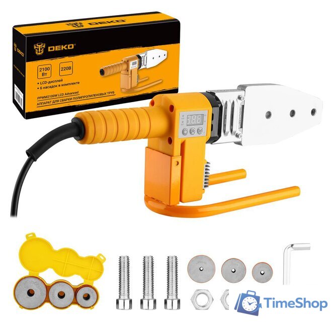 Аппарат для сварки труб Deko PPWM2100W LCD Advanced 063-5257 - Изображение №1 — Интернет-магазин Time-Shop