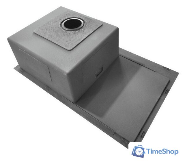 Кухонная мойка Stellar Decor S7850NB-L-D (нано черный) - Изображение №7 — Интернет-магазин Time-Shop