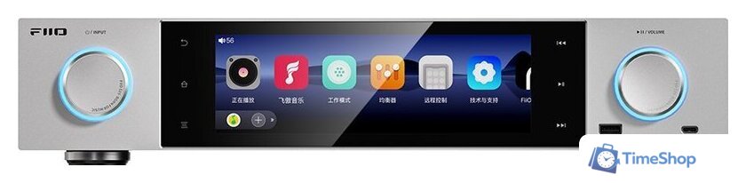 Сетевой ресивер FiiO S15 (серебристый) - Изображение №1 — Интернет-магазин Time-Shop
