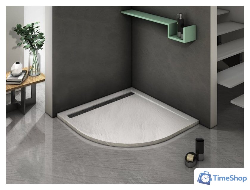 Душевой поддон WeltWasser TRR 90 Stone-WT 90x90 - Изображение №2 — Интернет-магазин Time-Shop