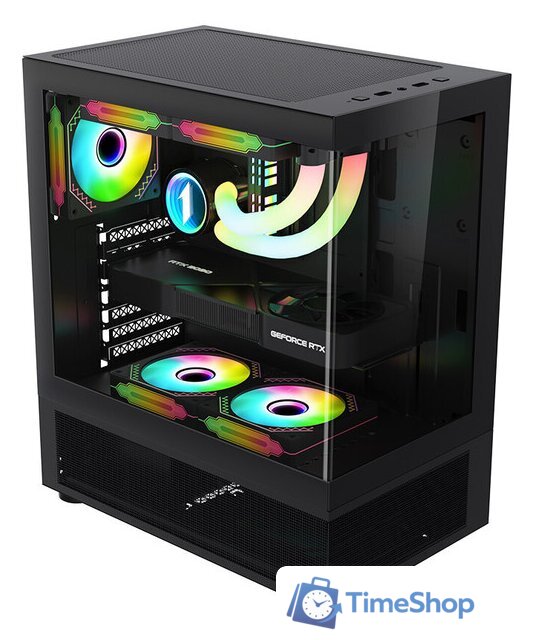 Корпус 1stPlayer MIKU Mi7-A (черный) - Изображение №1 — Интернет-магазин Time-Shop