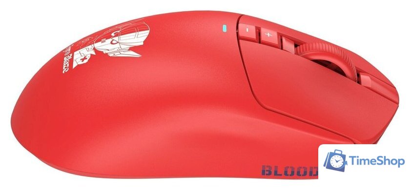 Игровая мышь A4Tech Bloody R72 Ultra Duo (белый/красный) - Изображение №7 — Интернет-магазин Time-Shop