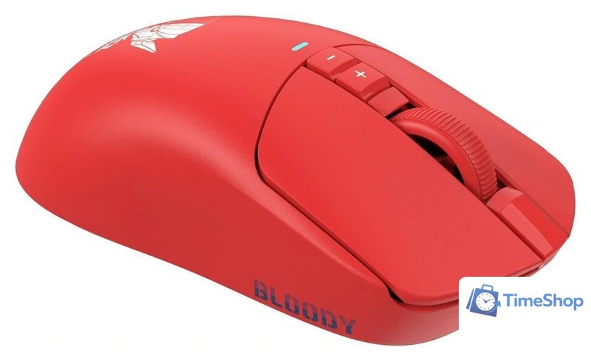Игровая мышь A4Tech Bloody R72 Ultra Duo (белый/красный) - Изображение №4 — Интернет-магазин Time-Shop