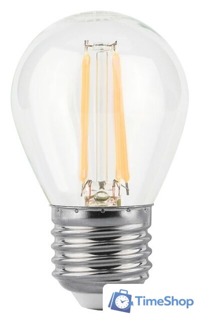 Светодиодная лампочка Gauss LED Filament Globe E27 7 Вт 4100 К 105802207 - Изображение №1 — Интернет-магазин Time-Shop