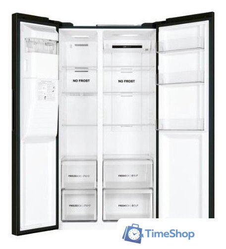 Холодильник side by side Haier HSR3918EIPB - Изображение №4 — Интернет-магазин Time-Shop