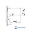 Кухонная мойка Blanco Subline 400-U Coloured Components 527788 (мягкий белый) - Изображение №12 — Интернет-магазин Time-Shop