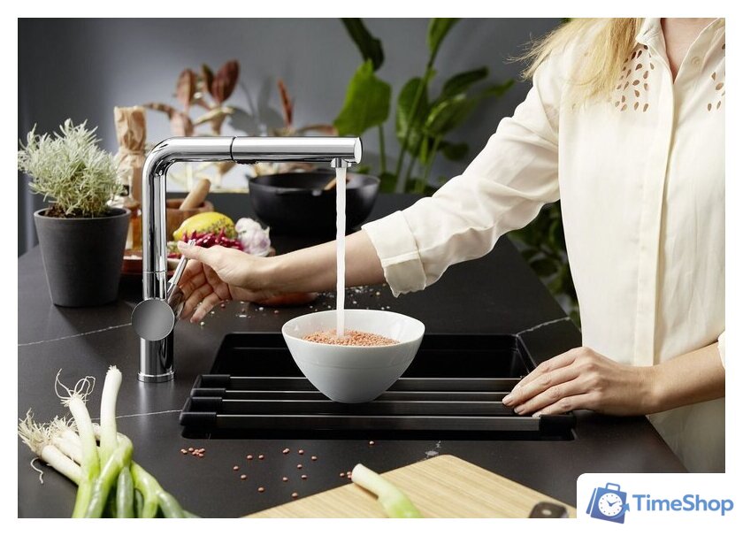 Кухонная мойка Blanco Subline 400-U Coloured Components 527788 (мягкий белый) - Изображение №5 — Интернет-магазин Time-Shop