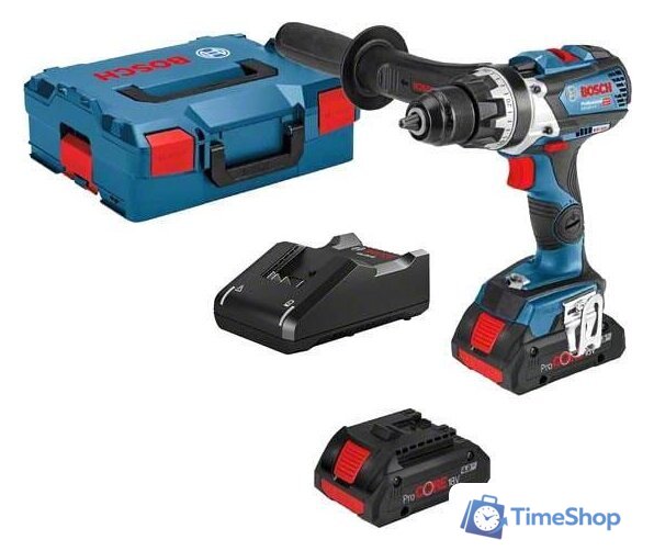 Дрель-шуруповерт Bosch GSR 18V-110 C Professional 06019G010C (с 2-мя АКБ, кейс) - Изображение №1 — Интернет-магазин Time-Shop