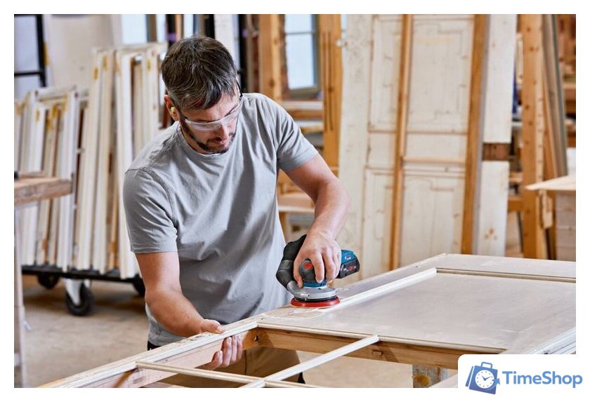 Эксцентриковая шлифмашина Bosch GEX 18V-125 Professional 0601372201 (без АКБ) - Изображение №8 — Интернет-магазин Time-Shop