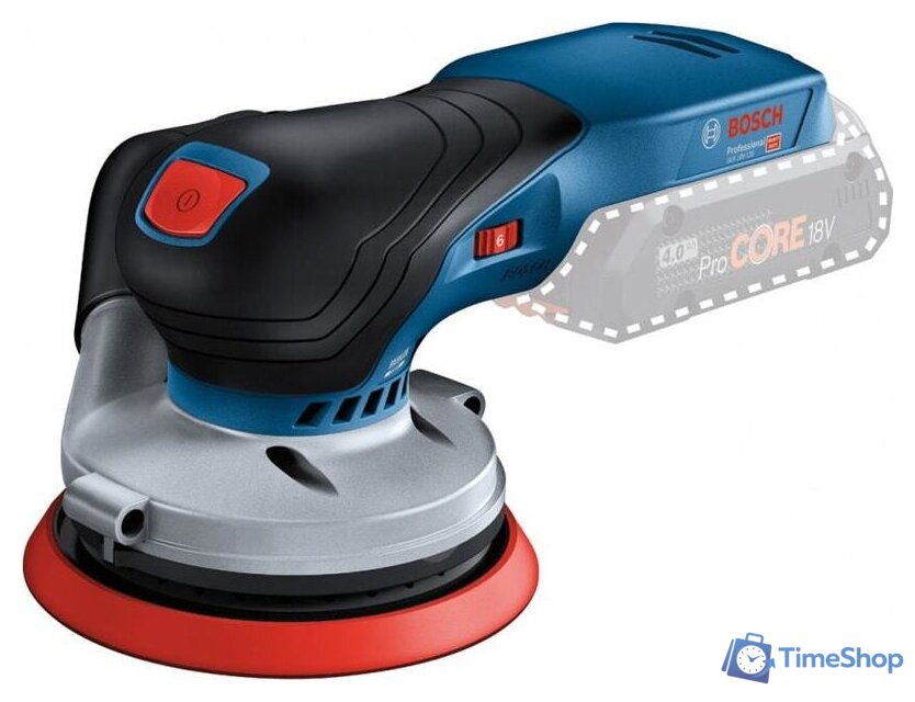 Эксцентриковая шлифмашина Bosch GEX 18V-125 Professional 0601372201 (без АКБ) - Изображение №2 — Интернет-магазин Time-Shop