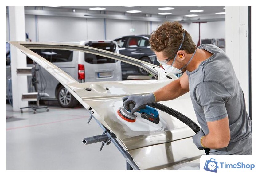 Эксцентриковая шлифмашина Bosch GEX 18V-125 Professional 0601372201 (без АКБ) - Изображение №9 — Интернет-магазин Time-Shop