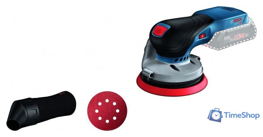 Эксцентриковая шлифмашина Bosch GEX 18V-125 Professional 0601372201 (без АКБ) - Изображение №1 — Интернет-магазин Time-Shop