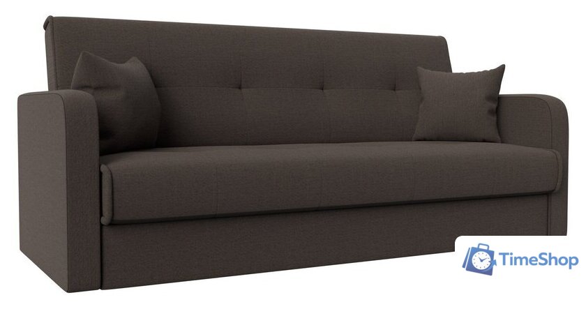 Диван Sundays Home Надежда 121128 (рогожка Амур, коричневый) - Изображение №1 — Интернет-магазин Time-Shop