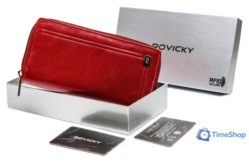 Кошелек Cedar Rovicky CPR-8931-BAR (красный) - Изображение №1 — Интернет-магазин Time-Shop