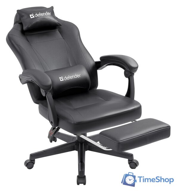 Игровое (геймерское) кресло Defender Cruiser (черный) - Изображение №1 — Интернет-магазин Time-Shop