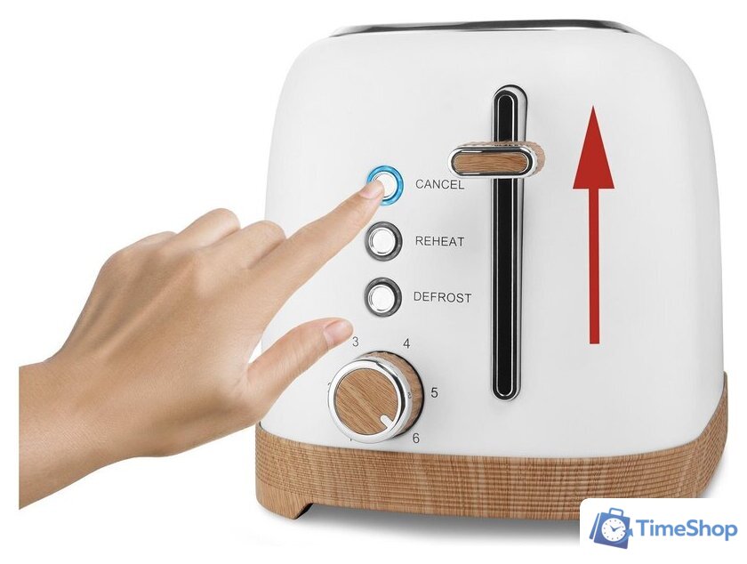 Тостер Philco PHTA 3710 W - Изображение №9 — Интернет-магазин Time-Shop