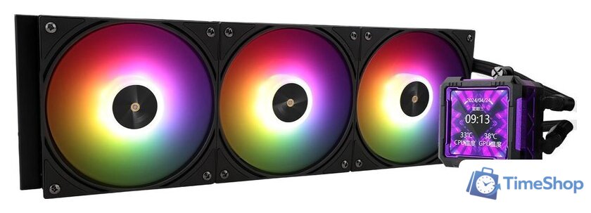 Система жидкостного охлаждения для процессора Thermalright Frozen Warframe Pro 360 ARGB (черный) - Изображение №1 — Интернет-магазин Time-Shop