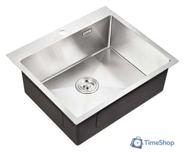 Кухонная мойка Milacio Denia 59 Steel MC.77490 (нержавеющая сталь) - Изображение №1 — Интернет-магазин Time-Shop