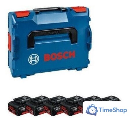 Набор аккумуляторов Bosch 1600A02A2S (18В/6x4 Ah) - Изображение №1 — Интернет-магазин Time-Shop