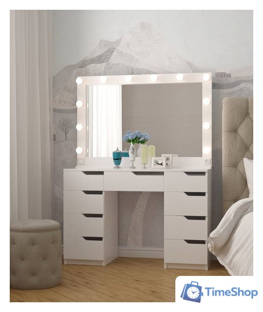 Туалетный столик с зеркалом Мир Мебели SV-66 - Изображение №1 — Интернет-магазин Time-Shop