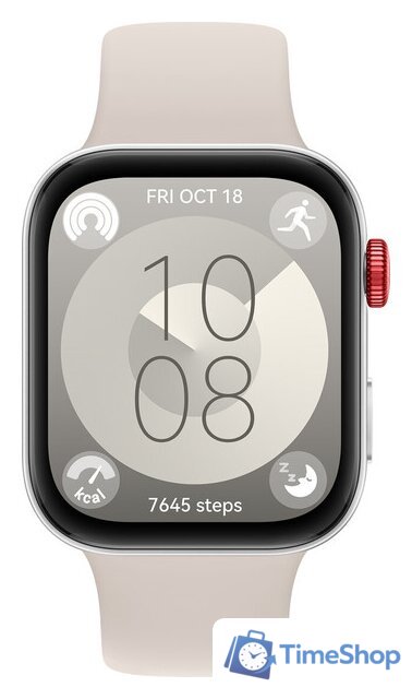 Умные часы Huawei Watch Fit 3 (белый, международная версия) - Изображение №3 — Интернет-магазин Time-Shop