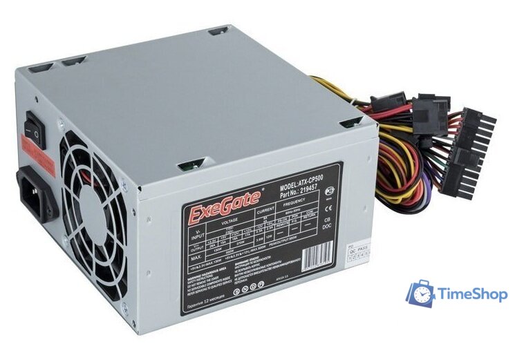 Блок питания ExeGate CP550 EX282067RUS-S - Изображение №1 — Интернет-магазин Time-Shop