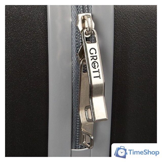 Чемодан-спиннер Grott 340-614/5-20 (серый) - Изображение №6 — Интернет-магазин Time-Shop