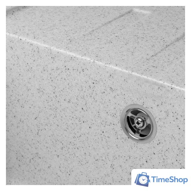 Кухонная мойка Saniteco Rosa (серый) - Изображение №8 — Интернет-магазин Time-Shop