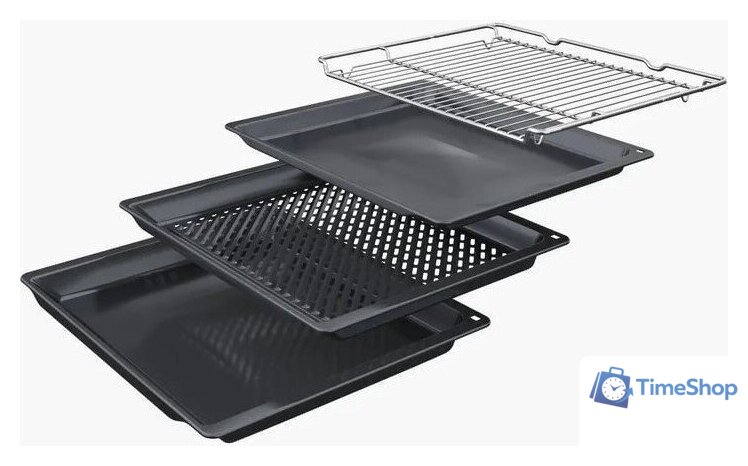 Электрический духовой шкаф Bosch Serie 8 HNG978QB1 - Изображение №3 — Интернет-магазин Time-Shop