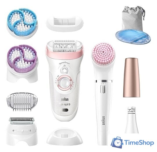 Эпилятор Braun Silk-epil Beauty Set 9 9/985 BS Wet & Dry - Изображение №1 — Интернет-магазин Time-Shop