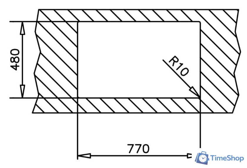 Кухонная мойка TEKA Universe 45 T-XP 1B 1D POLISHED - Изображение №3 — Интернет-магазин Time-Shop