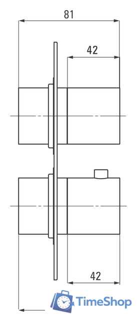 Смеситель без скрытого механизма Deante Box BXY 0ECT - Изображение №3 — Интернет-магазин Time-Shop