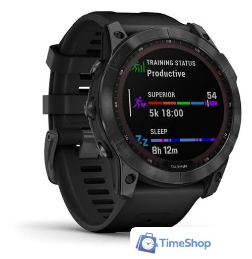 Умные часы Garmin Fenix 7X Solar (сланцево-серый/черный) - Изображение №4 — Интернет-магазин Time-Shop