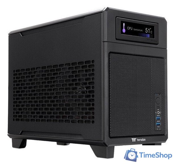 Корпус Thermaltake TR100 Black CA-11A-00S1NN-00 - Изображение №1 — Интернет-магазин Time-Shop