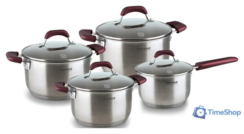 Набор кастрюль Rondell RDS-824 - Изображение №1 — Интернет-магазин Time-Shop