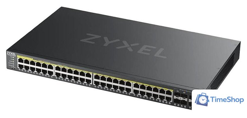 Управляемый коммутатор 2-го уровня Zyxel GS2220-50HP - Изображение №1 — Интернет-магазин Time-Shop