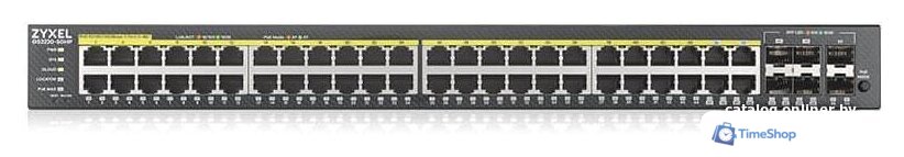 Управляемый коммутатор 2-го уровня Zyxel GS2220-50HP - Изображение №3 — Интернет-магазин Time-Shop