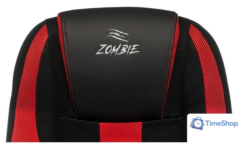 Игровое (геймерское) кресло Zombie 9 (черный/красный) - Изображение №7 — Интернет-магазин Time-Shop