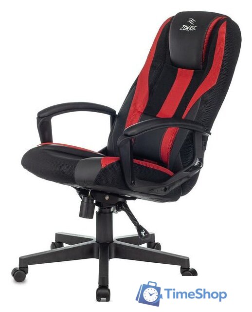 Игровое (геймерское) кресло Zombie 9 (черный/красный) - Изображение №6 — Интернет-магазин Time-Shop